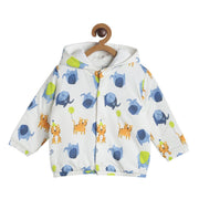 Pack of 1 knit jacket - marshmallow for 0-3 Months