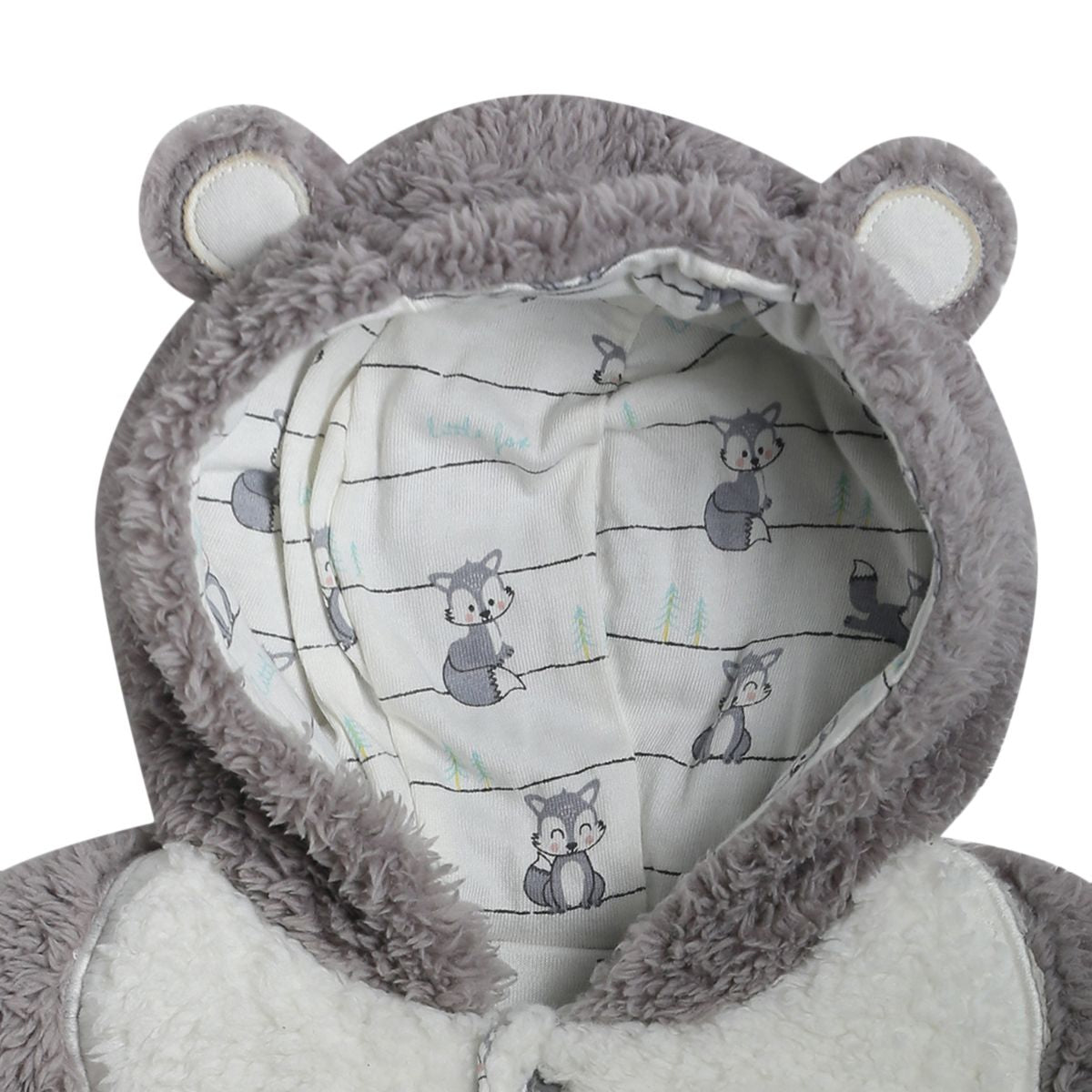Pack of 1 knit jacket - grey for 0-3 Months