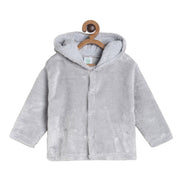Pack of 1 knit jacket - grey for 0-3 Months