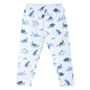 Pack of 1 knit bottom - white & blue for 3-6 Months