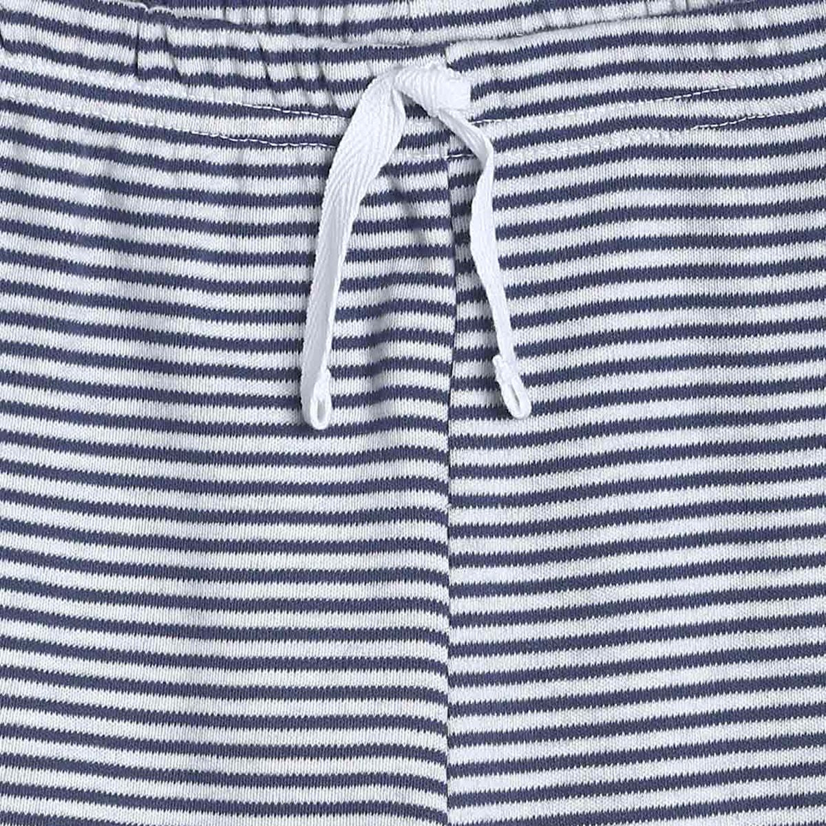 Pack of 1 knit bottom - blue for 0-3 Months