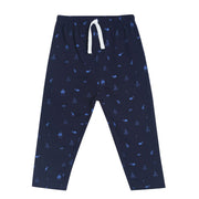 Pack of 1 knit bottom - navy for 0-3 Months
