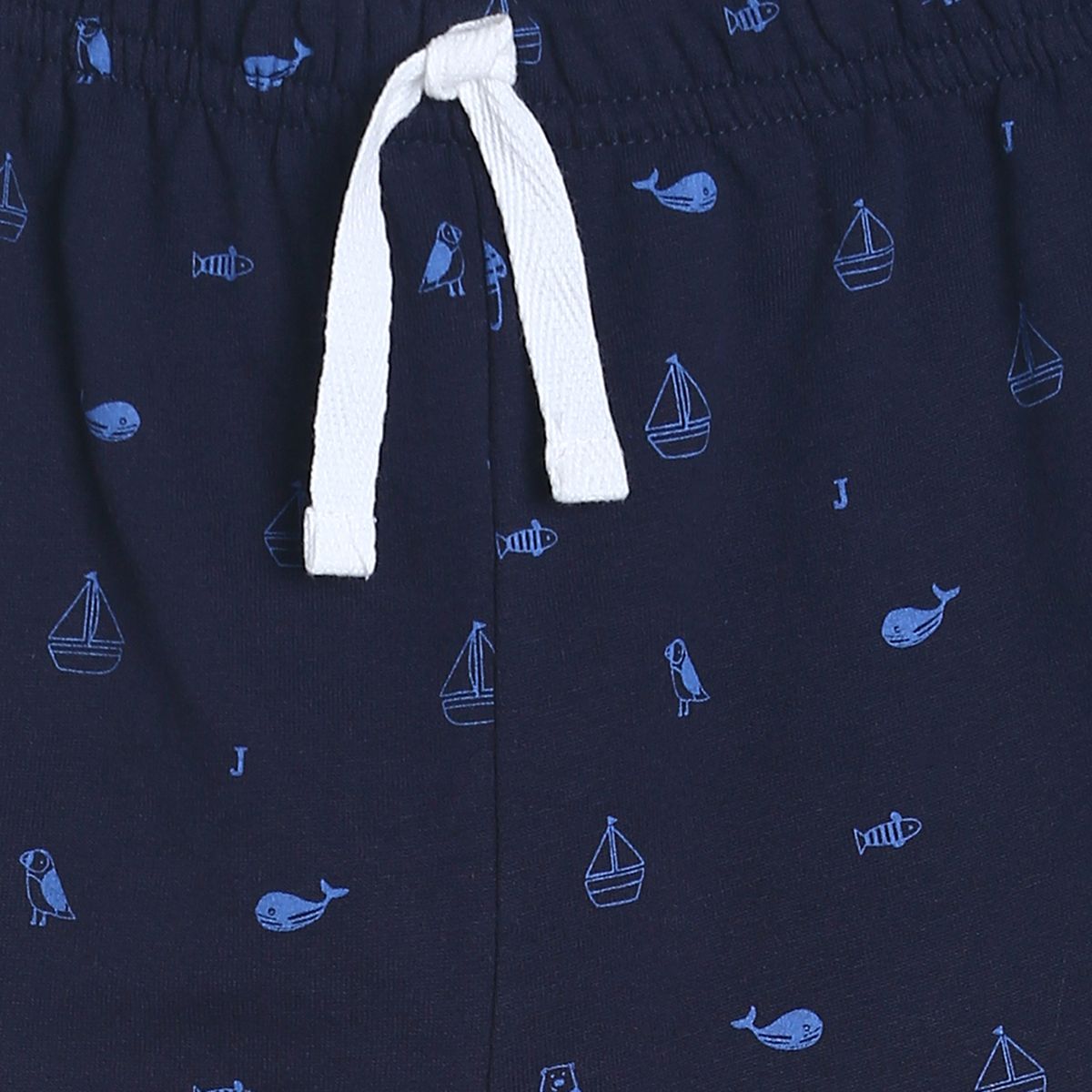 Pack of 1 knit bottom - navy for 0-3 Months