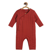 Boys Marshmallow And Green Pack Of 1 Romper