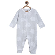 Pack of 1 sleepsuit - grey for New Born