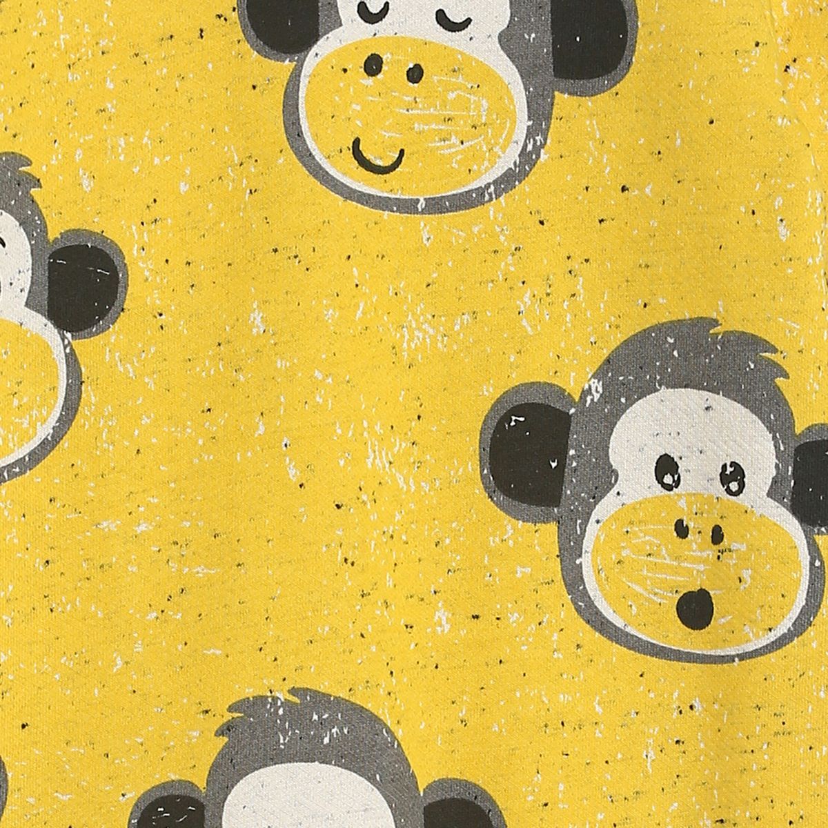 Pack of 1 sleepsuit - yellow for New Born