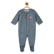 Pack of 1 sleepsuit - grey for New Born