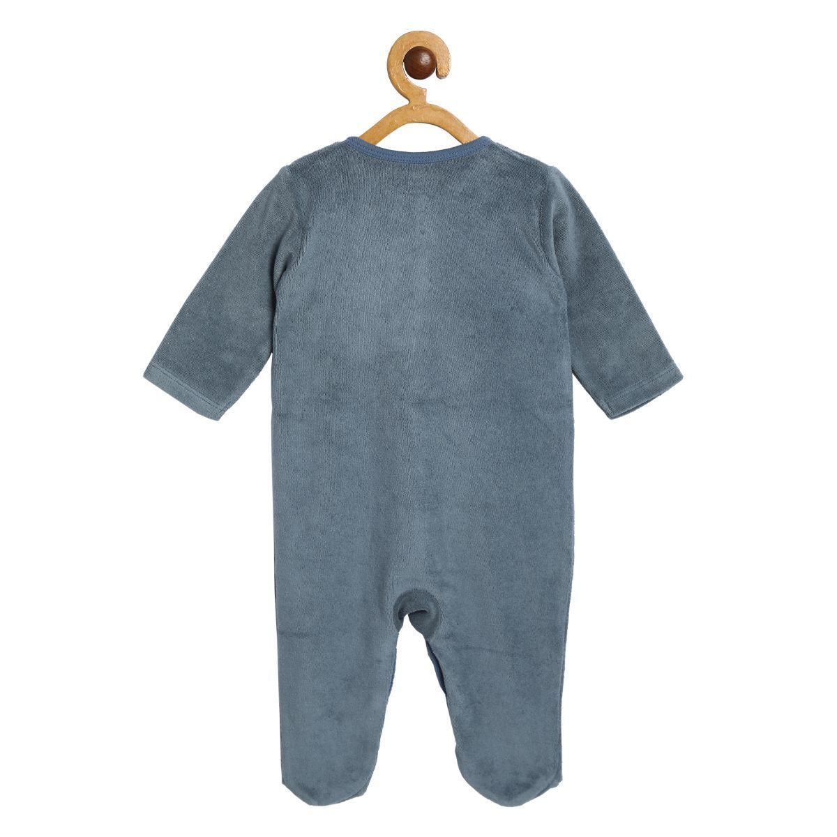 Pack of 1 sleepsuit - grey for New Born
