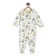 Pack of 1 sleep suit - marshmallow for New Born