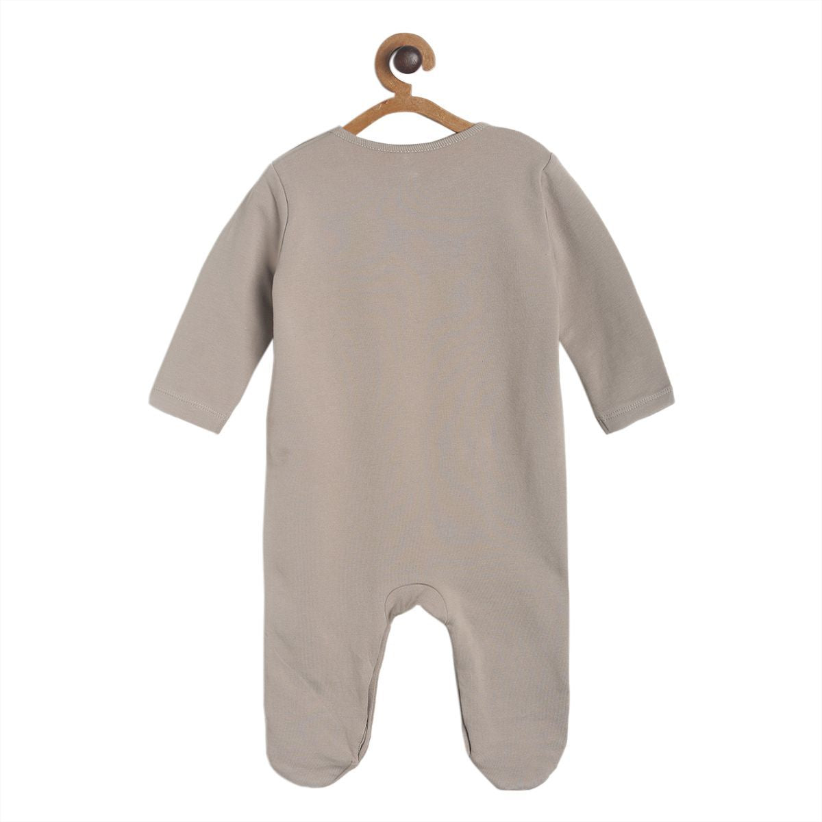 Pack of 1 sleep suit - beige for New Born