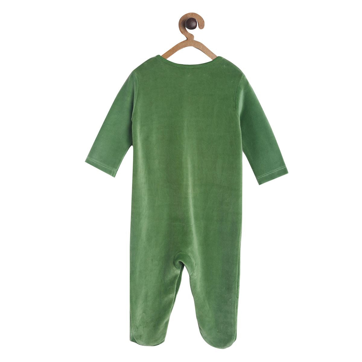Pack of 1 sleep suit - green for New Born