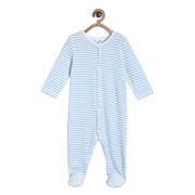 Pack of 1 sleep suit - blue for New Born