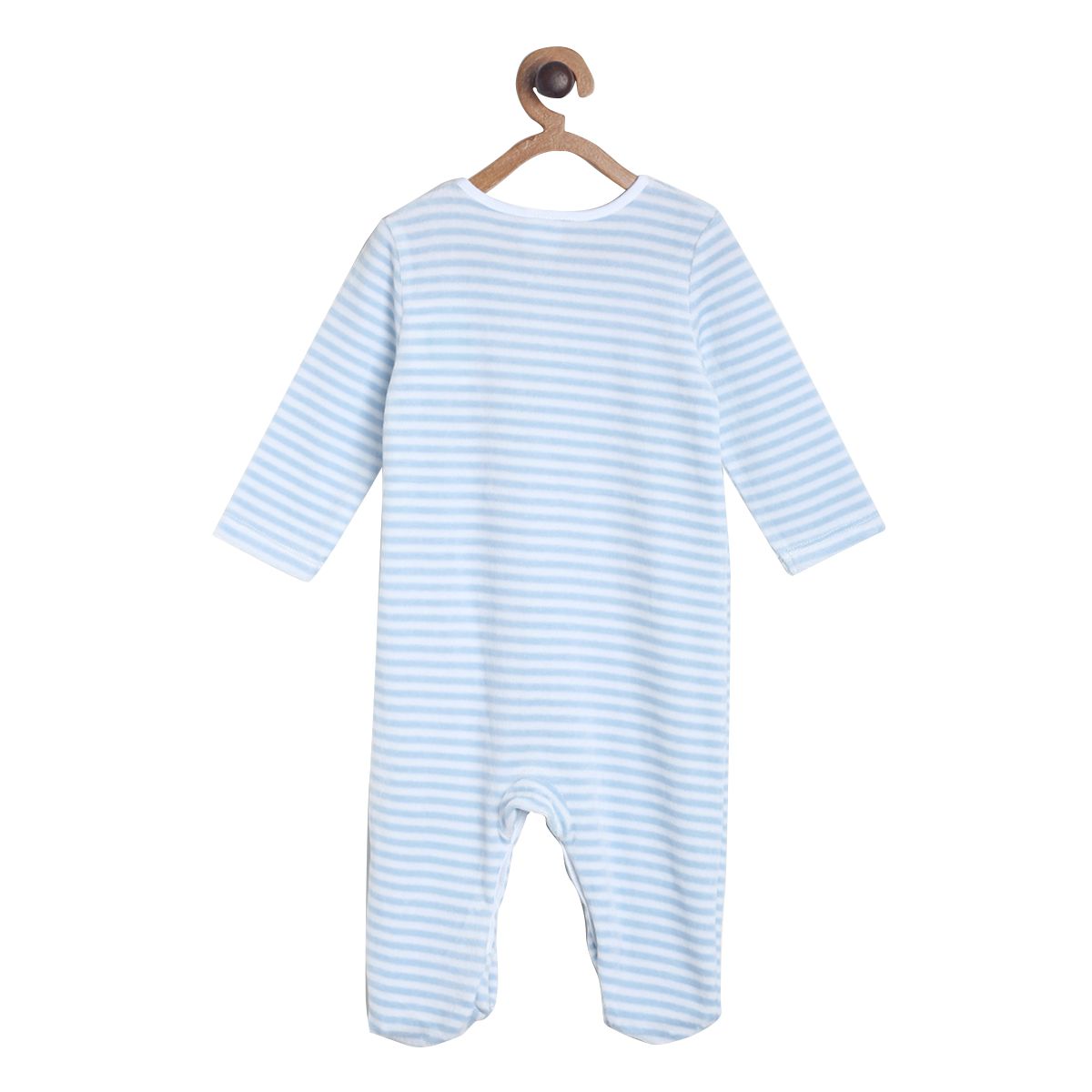 Pack of 1 sleep suit - blue for New Born