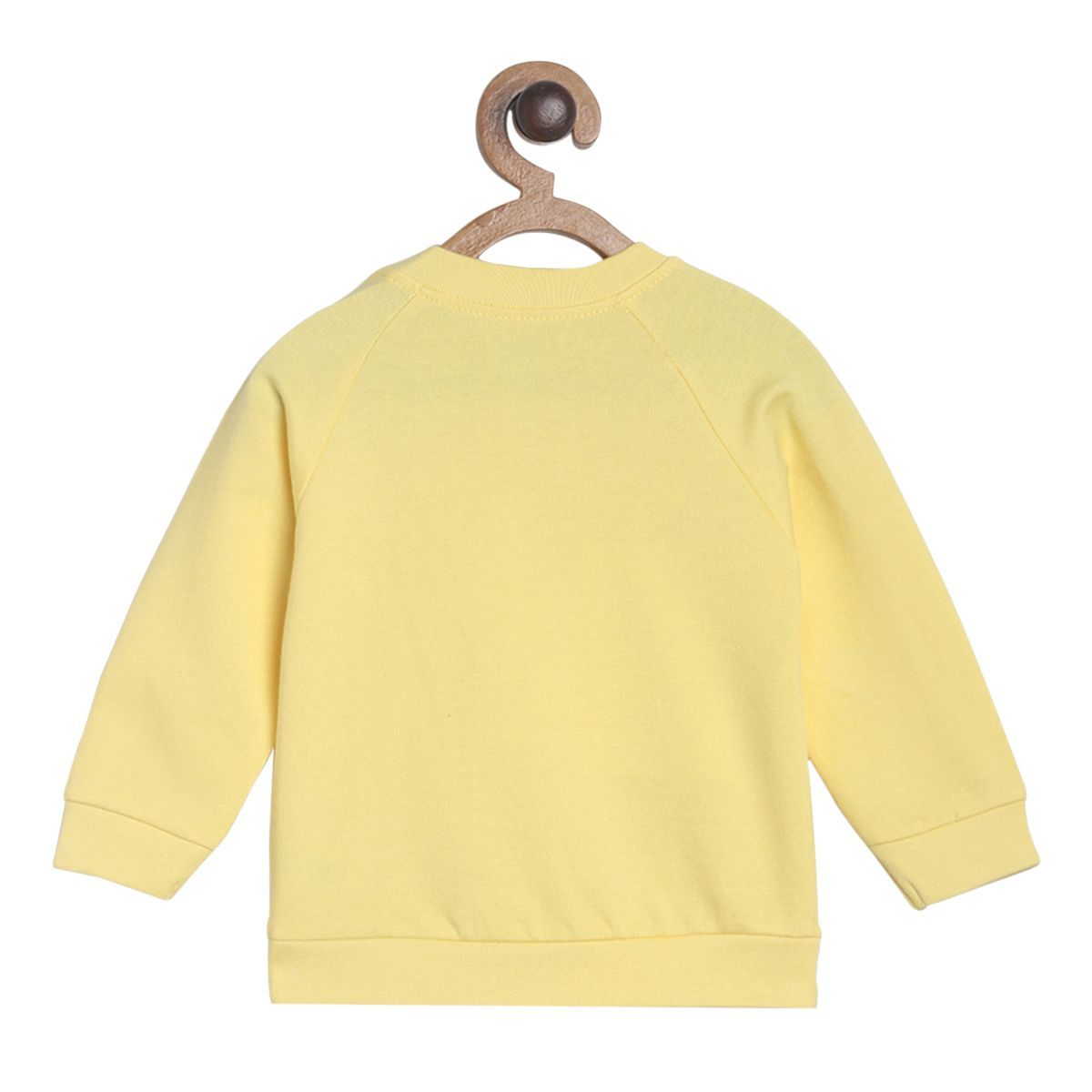 Pack of 1 knit sweat shirt - yellow for 3-6 Months