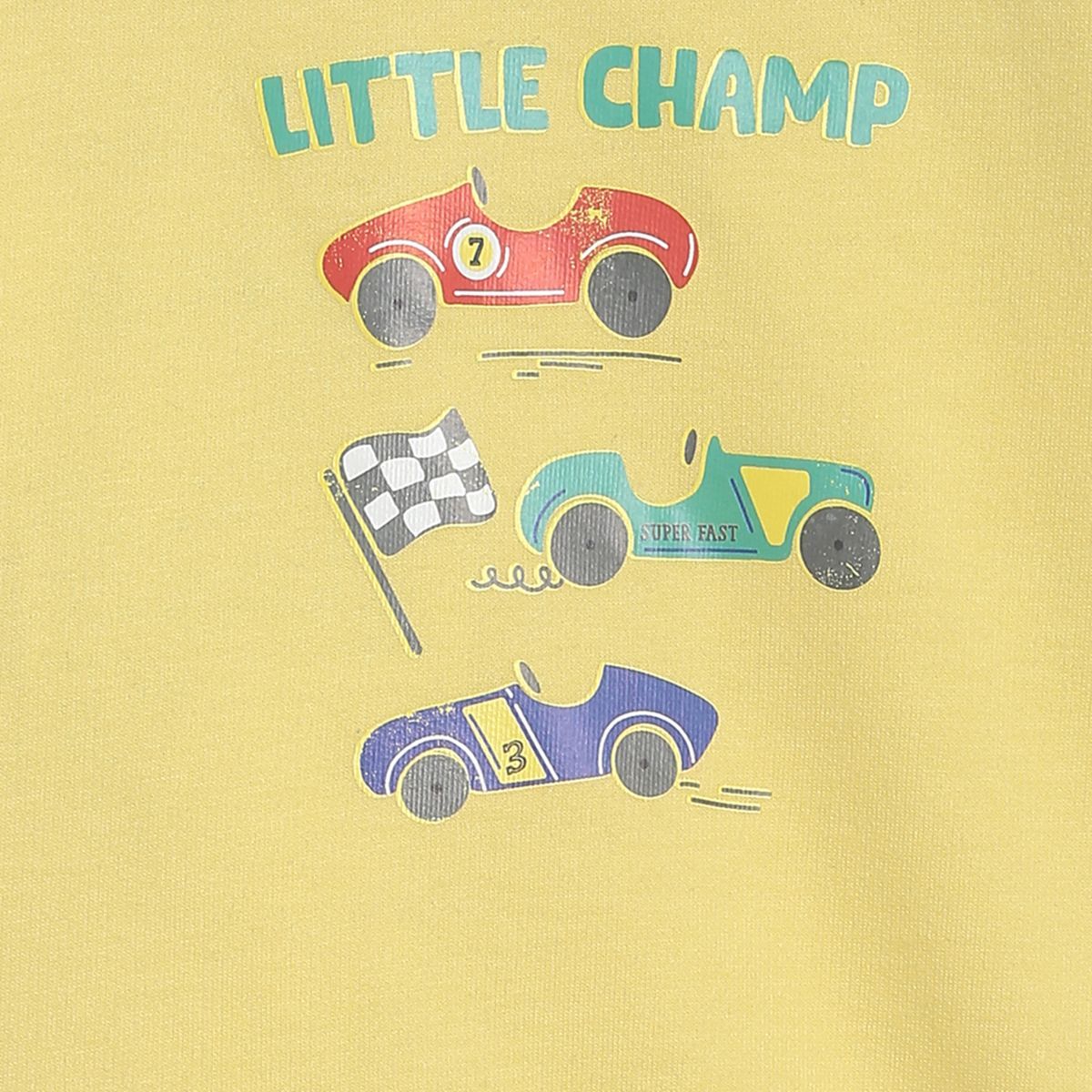 Pack of 1 knit sweat shirt - yellow for 3-6 Months