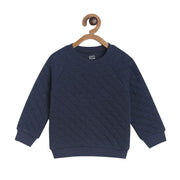 Pack of 1 knit sweat shirt - black for 3-6 Months