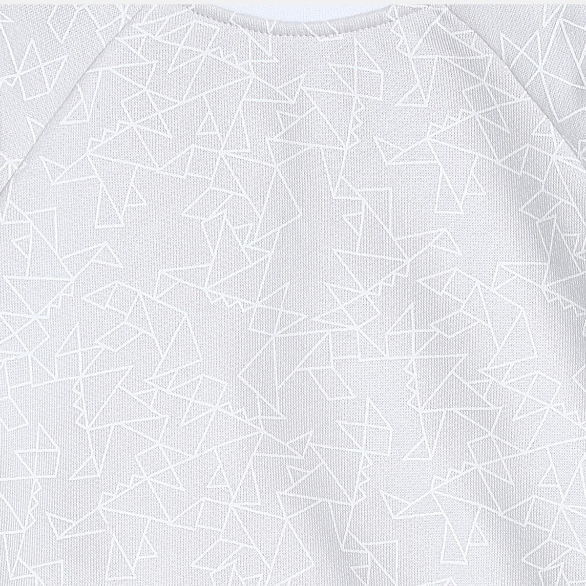 Pack of 1 knit sweat shirt - grey for 3-6 Months