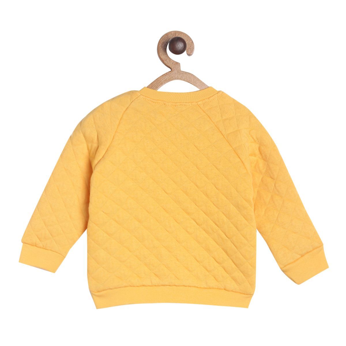 Pack of 1 knit sweat shirt - yellow for 3-6 Months