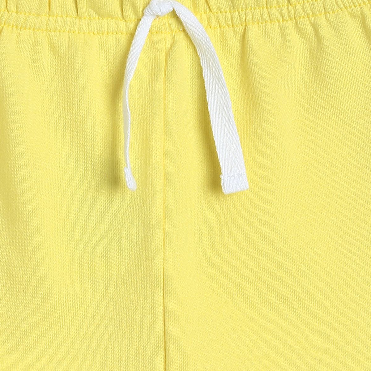Pack of 1 knit shorts - yellow for 0-3 Months