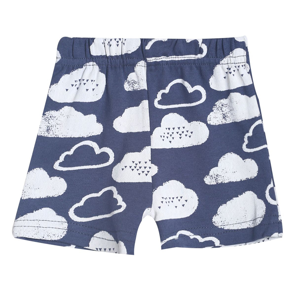 Pack of 1 knit shorts - navy for 0-3 Months