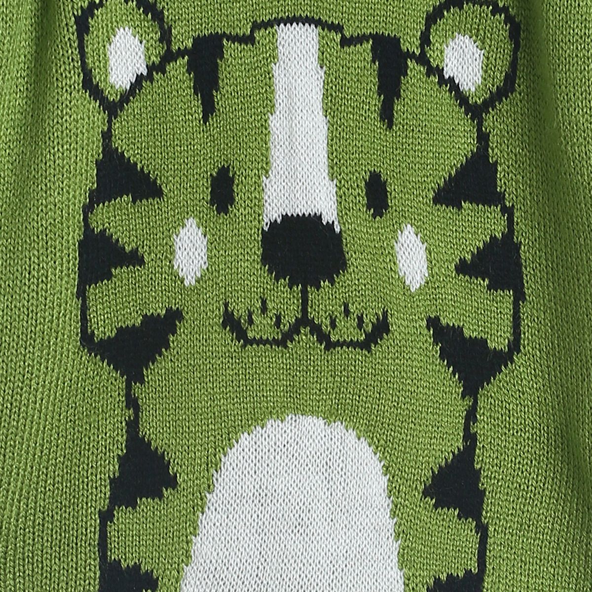 Pack of 1 sweater - green for 0-3 Months