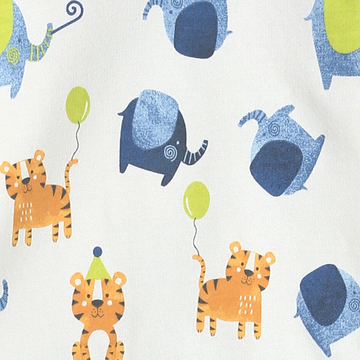 Pack of 2 t-shirt and full length bottom - marshmallow and grey for 0-3 Months