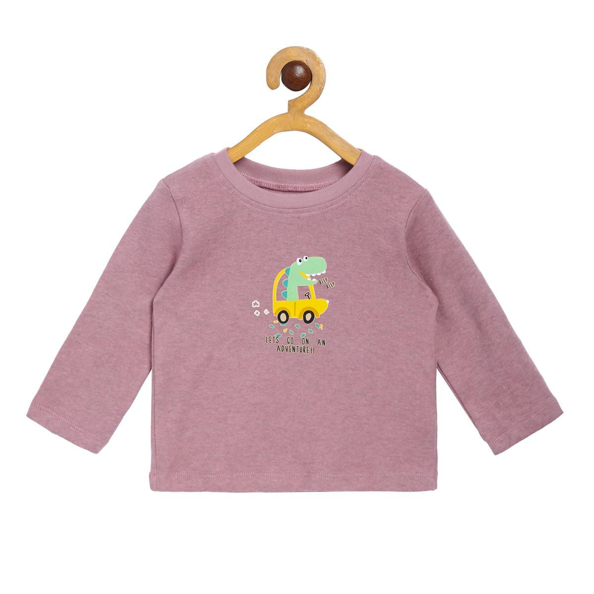 Pack of 2 t-shirt and bottom set - pink for 0-3 Months