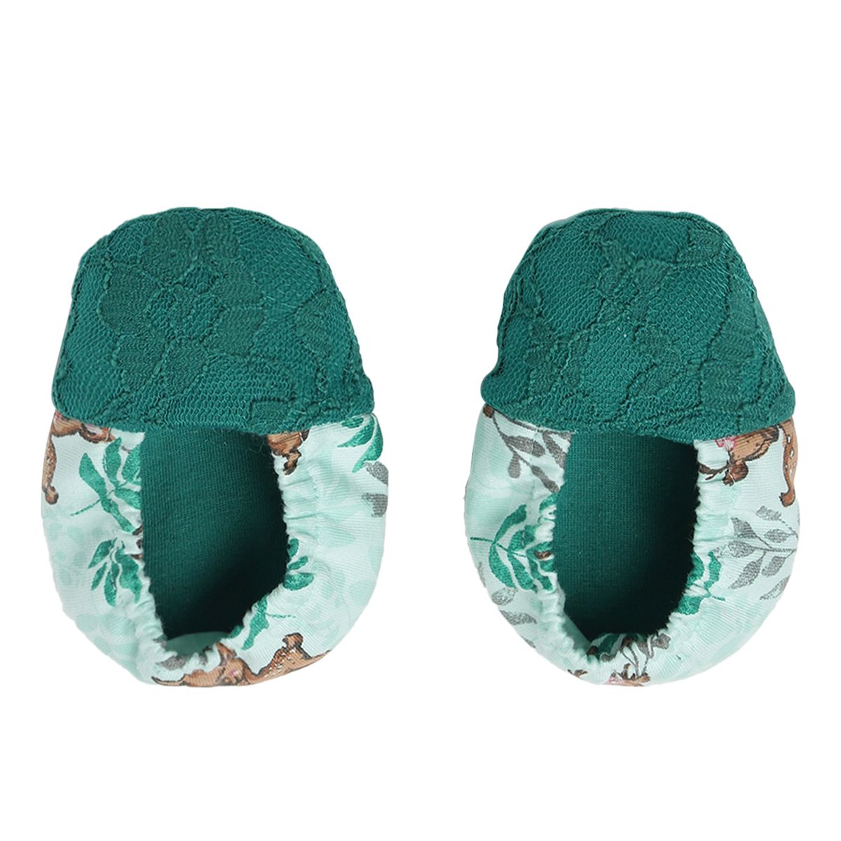 Pack of 2 dress with bloomer - green for 0-3 Months