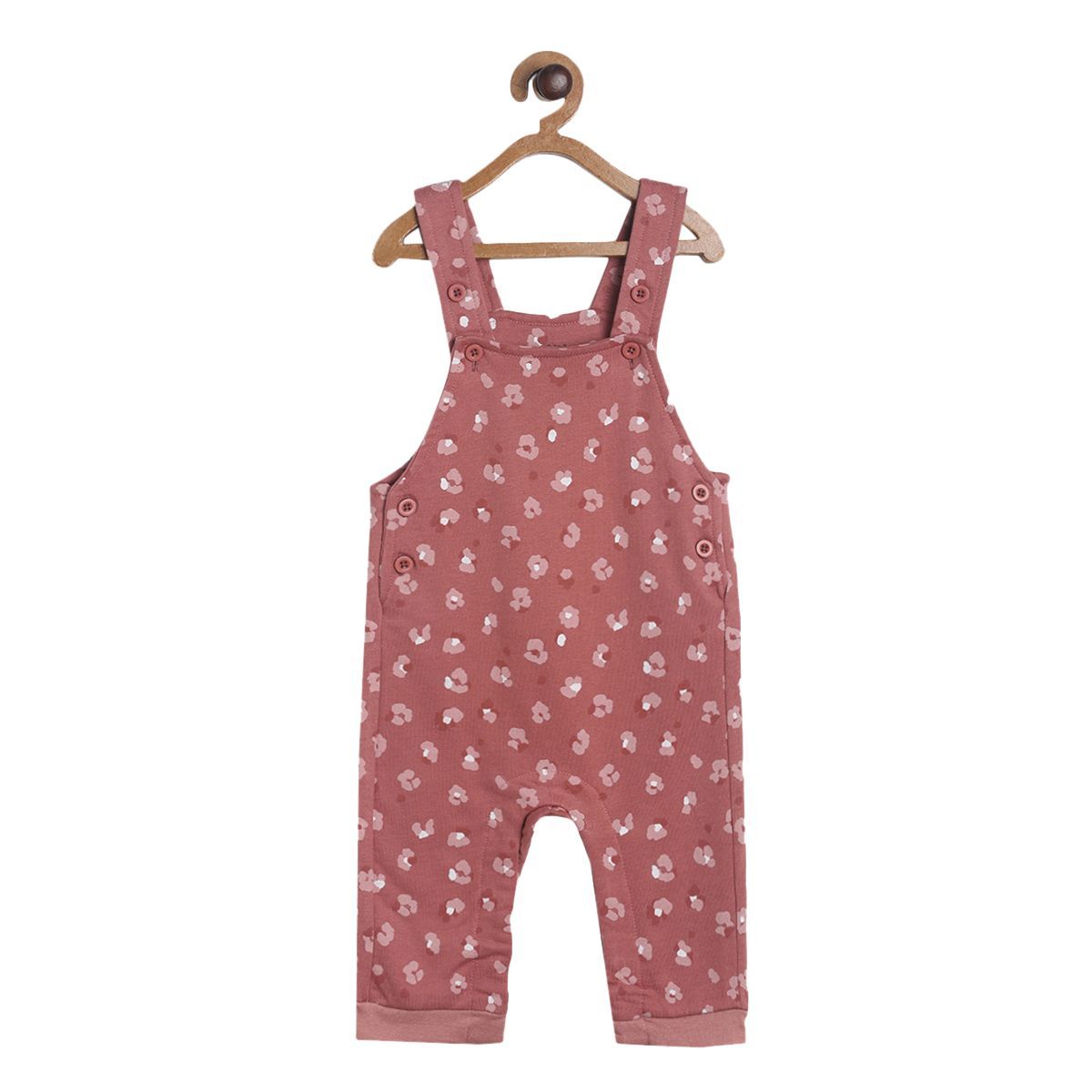 Pack of 2 dungaree set - rust for 3-6 Months