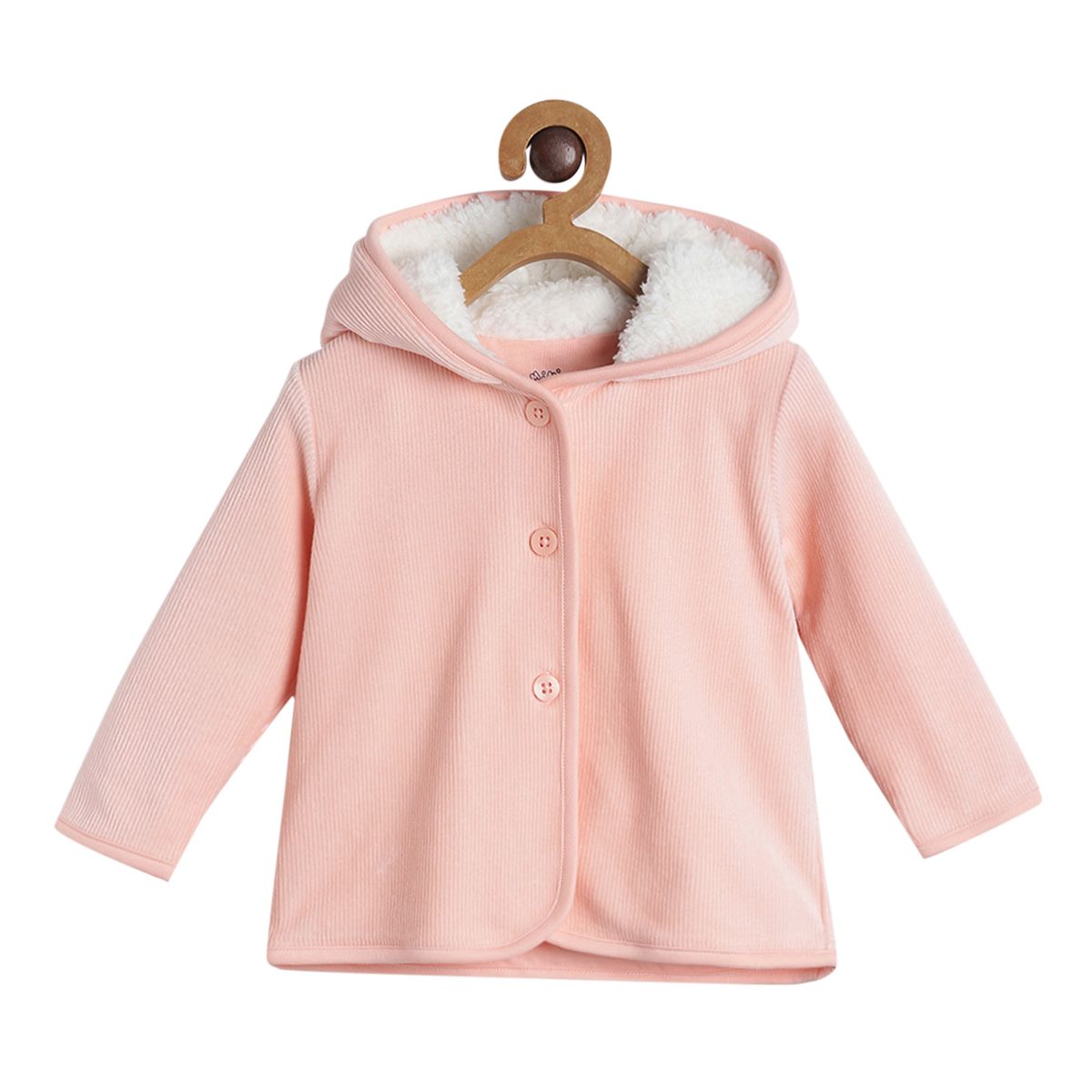 Girls Peach Pack Of 1 Jacket