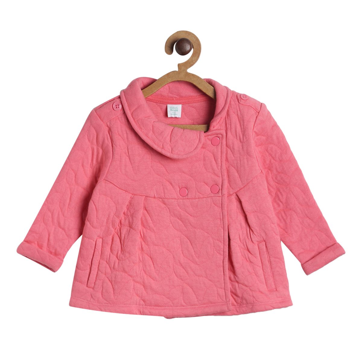 Pack of 1 knit jacket - pink for 0-3 Months