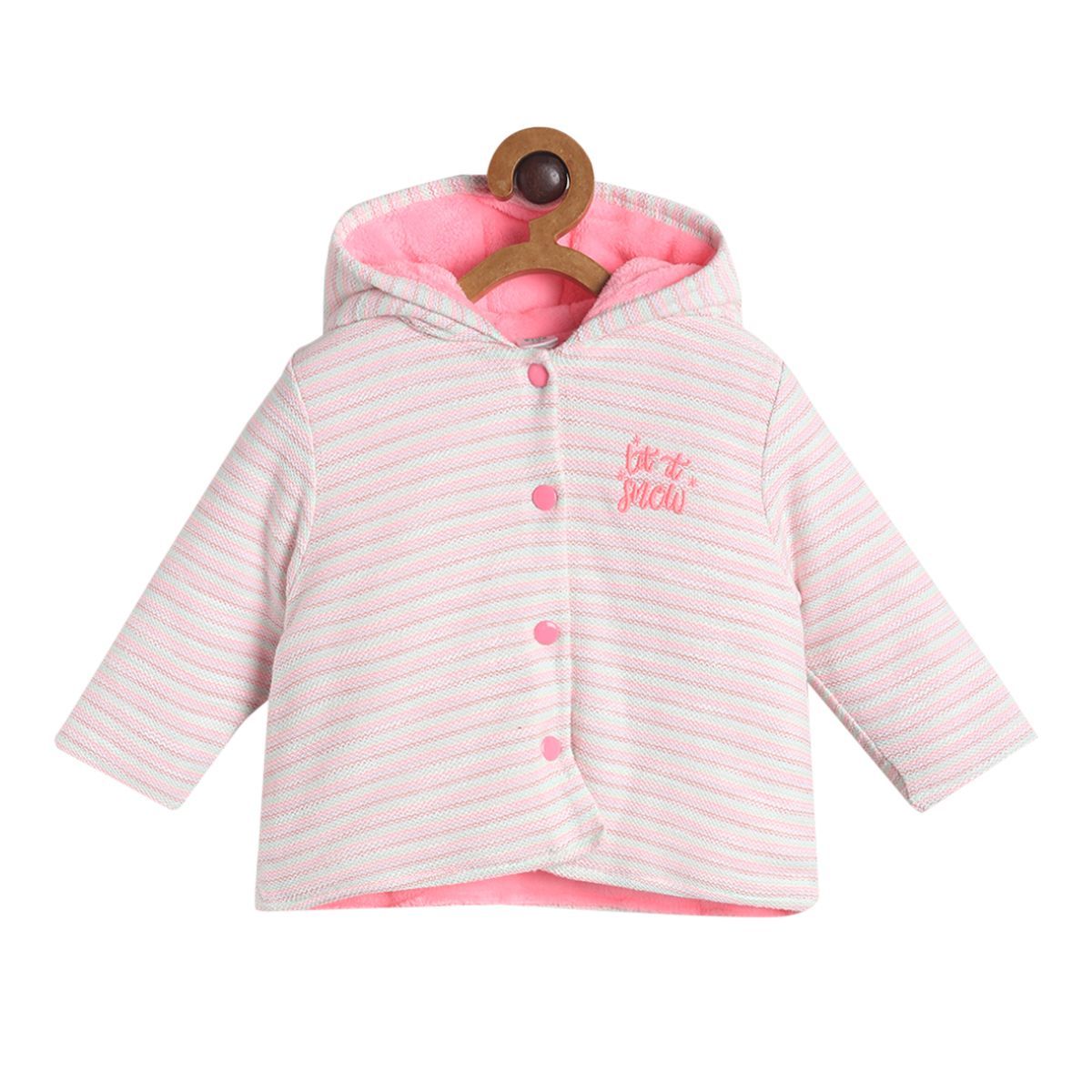Pack of 1 knit jacket - pink for 0-3 Months