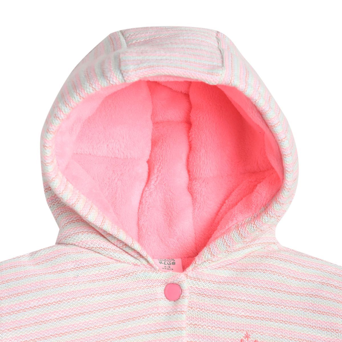 Pack of 1 knit jacket - pink for 0-3 Months
