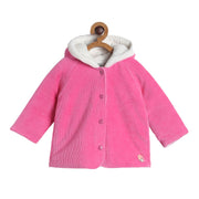 Pack of 1 knit jacket - pink for 0-3 Months