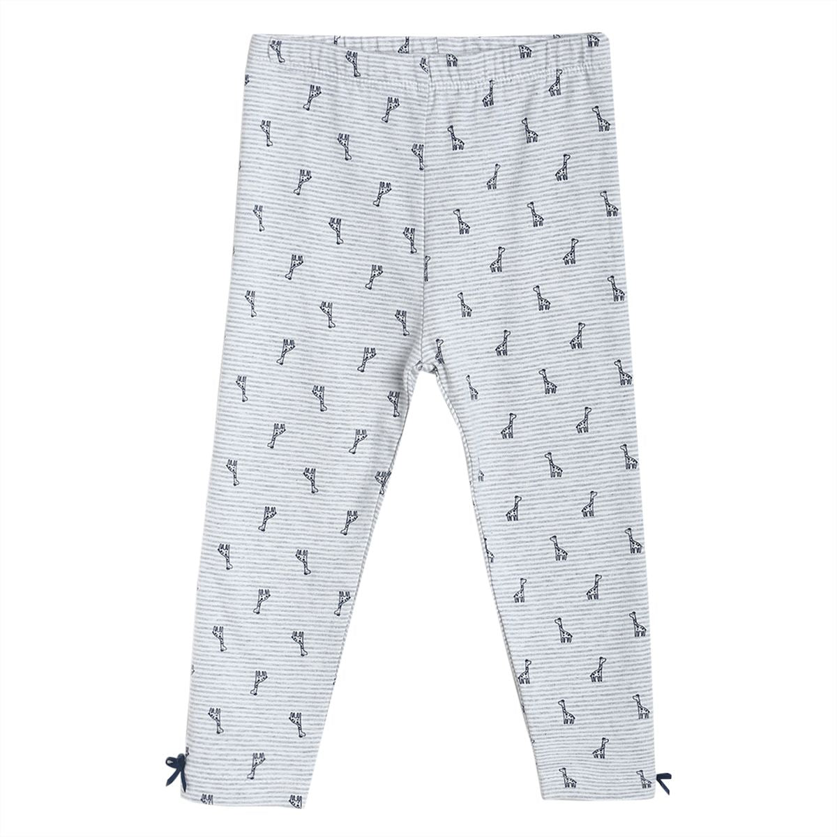 Pack of 1 legging - grey for 0-3 Months