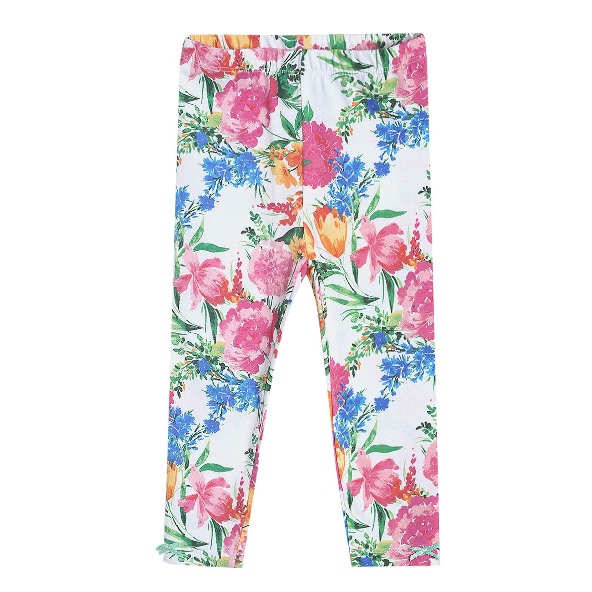 Pack of 1 legging - white & pink for 3-6 Months