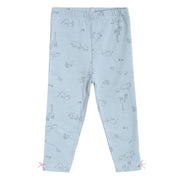 Pack of 1 legging - blue for 0-3 Months