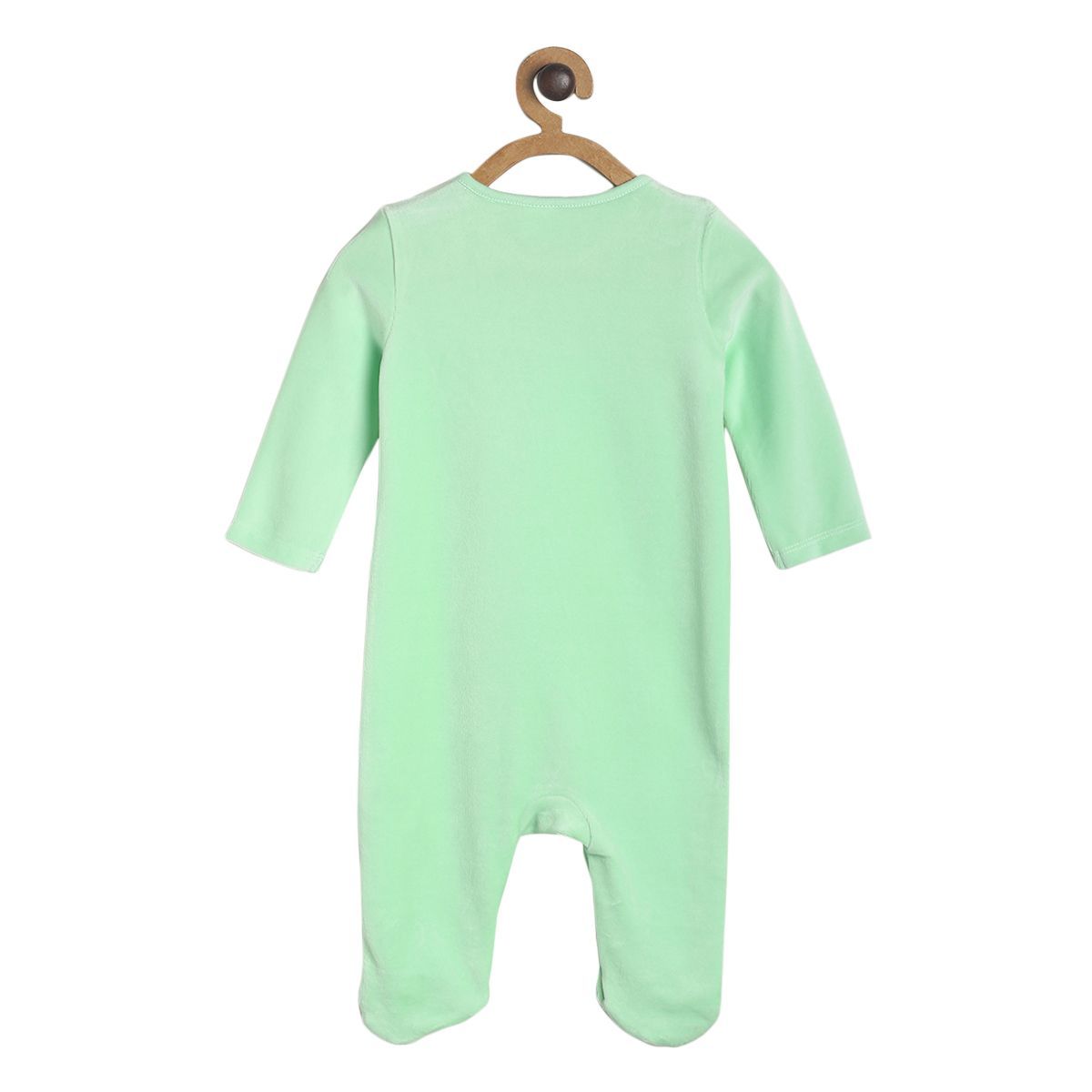 Pack of 1 sleep suit - neon green for New Born