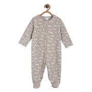 Pack of 1 sleep suit - beige for New Born