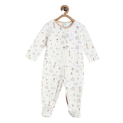 Pack of 1 sleep suit - marshmallow for New Born