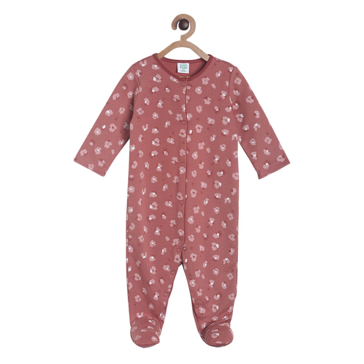 Pack of 1 sleep suit - dusty pink for New Born