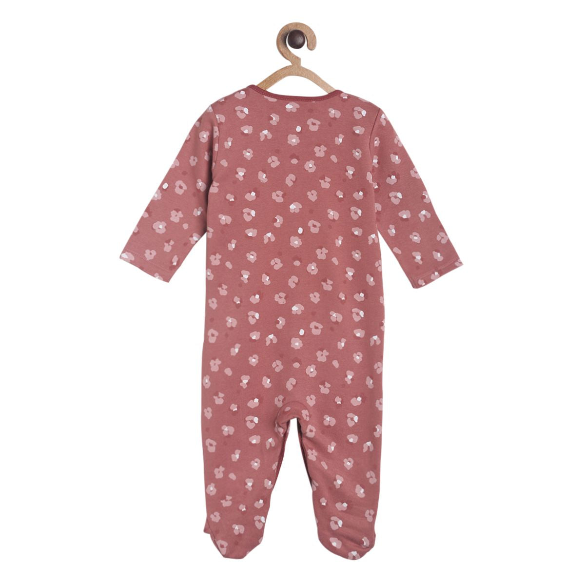 Pack of 1 sleep suit - dusty pink for New Born
