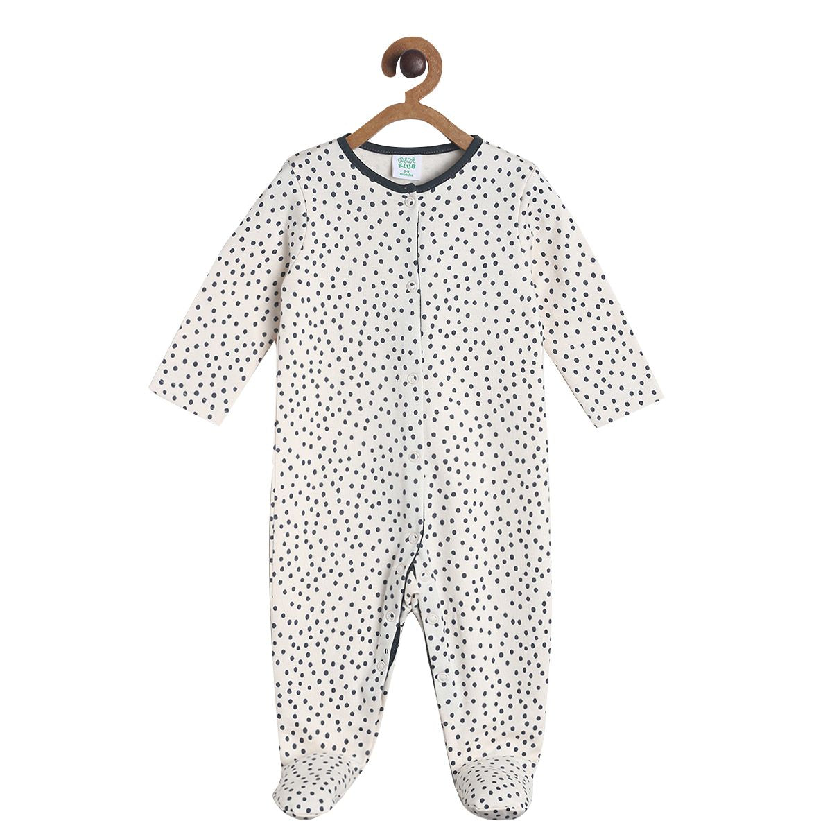 Pack of 1 sleep suit - marshmallow for New Born