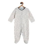 Pack of 1 sleep suit - marshmallow for New Born