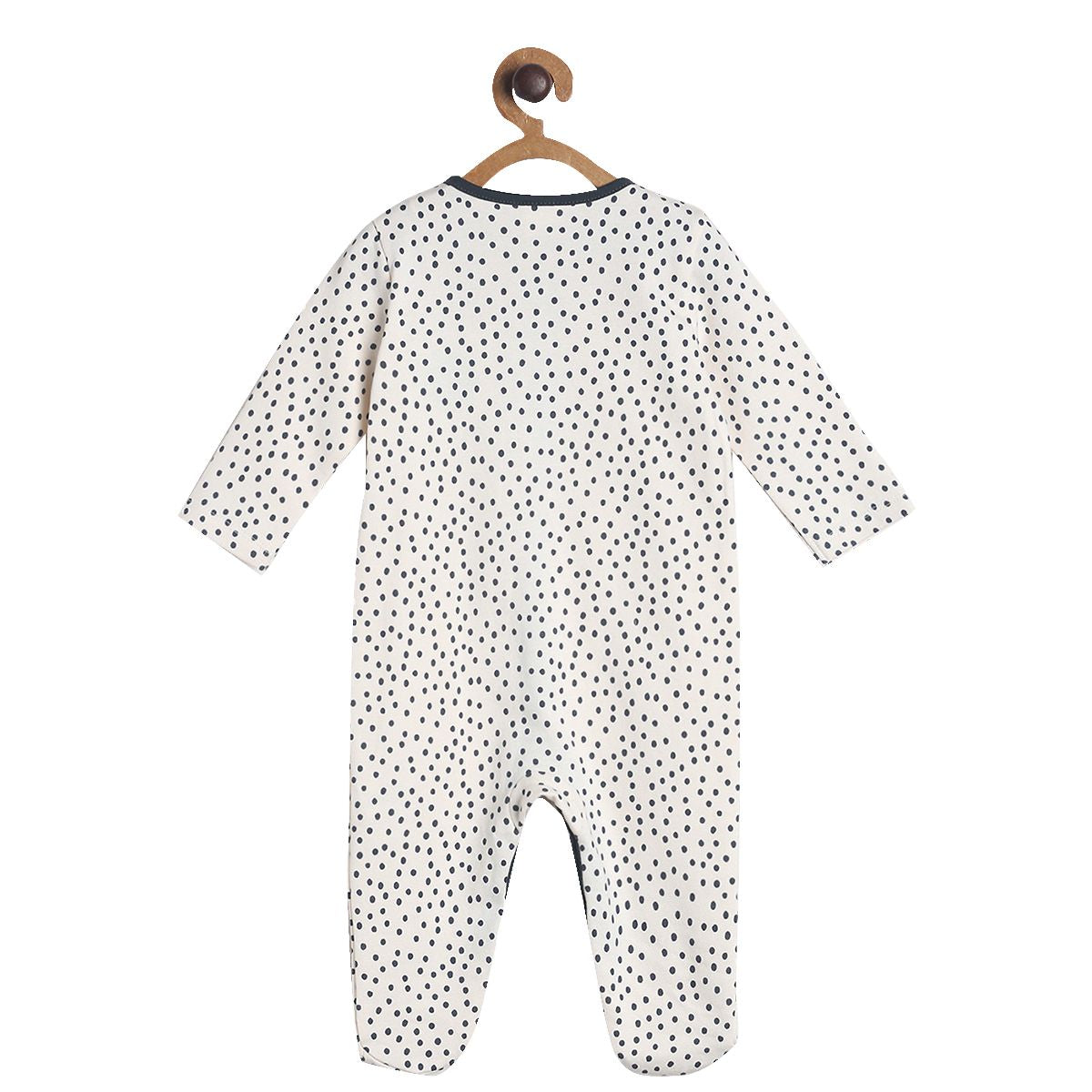 Pack of 1 sleep suit - marshmallow for New Born