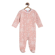 Pack of 1 sleep suit - dusty pink for New Born