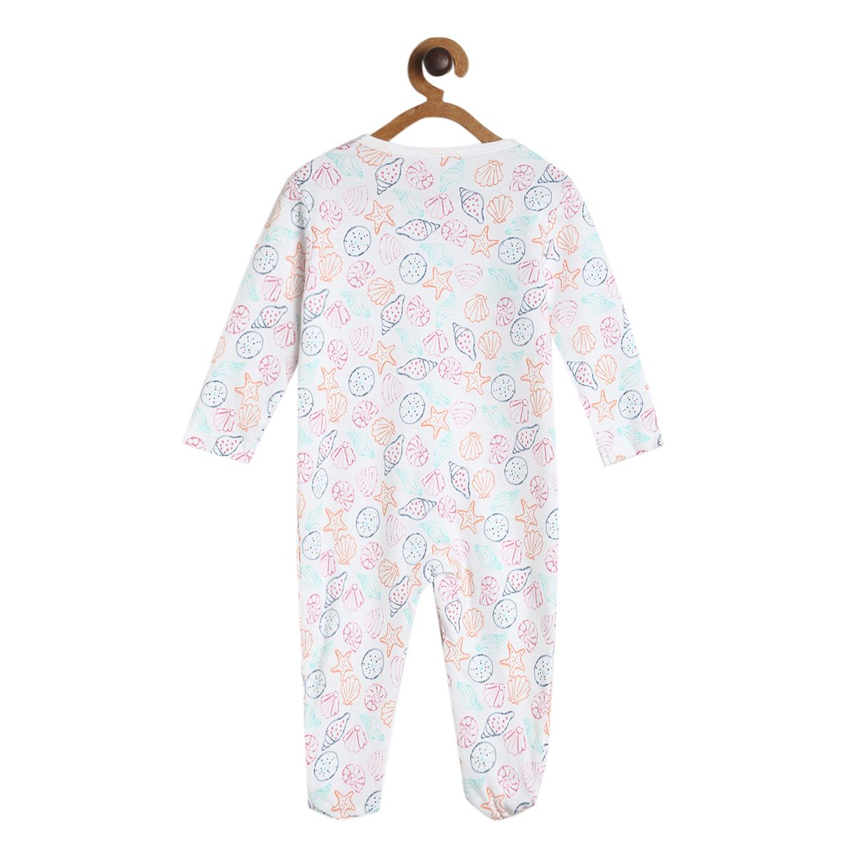Pack of 1 sleep suit - white for 0-3 Months