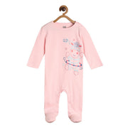 Pack of 1 sleep suit - pink for New Born