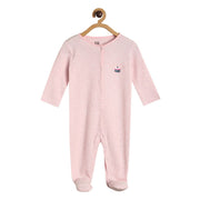 Pack of 1 sleep suit - baby pink for New Born