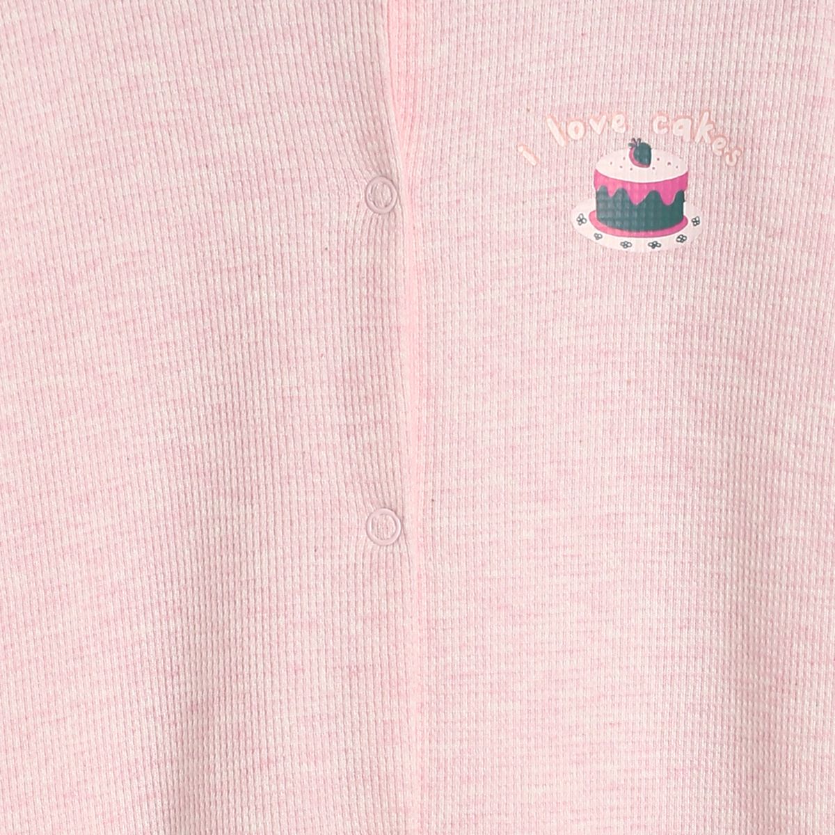 Pack of 1 sleep suit - baby pink for New Born